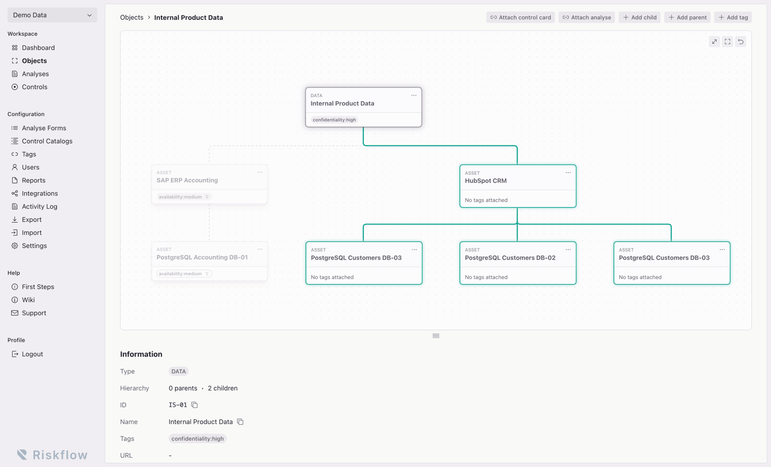 1 Object detail hover
